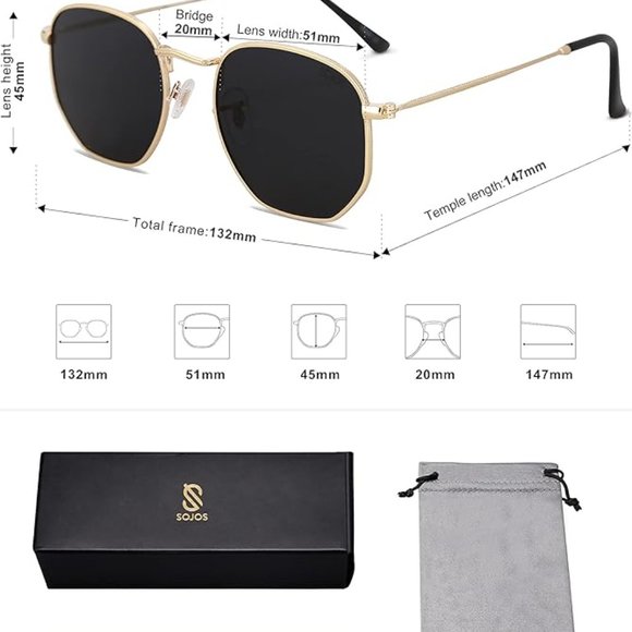 Women\'s  mirrored lens sunglasses main image 6